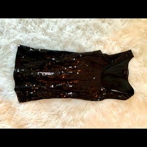 Express sequins tank top